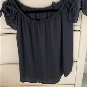 Blouse, dark gray